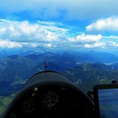 Flugwegposition um 11:40:57: Aufgenommen in der Nähe von Gemeinde Hohentauern, 8785, Österreich in 2510 Meter